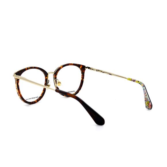 NEW KATE SPADE ELIANA/G GOLD/HAVANA AUTHENTIC EYEGLASSES FRAME - Picture 5 of 8